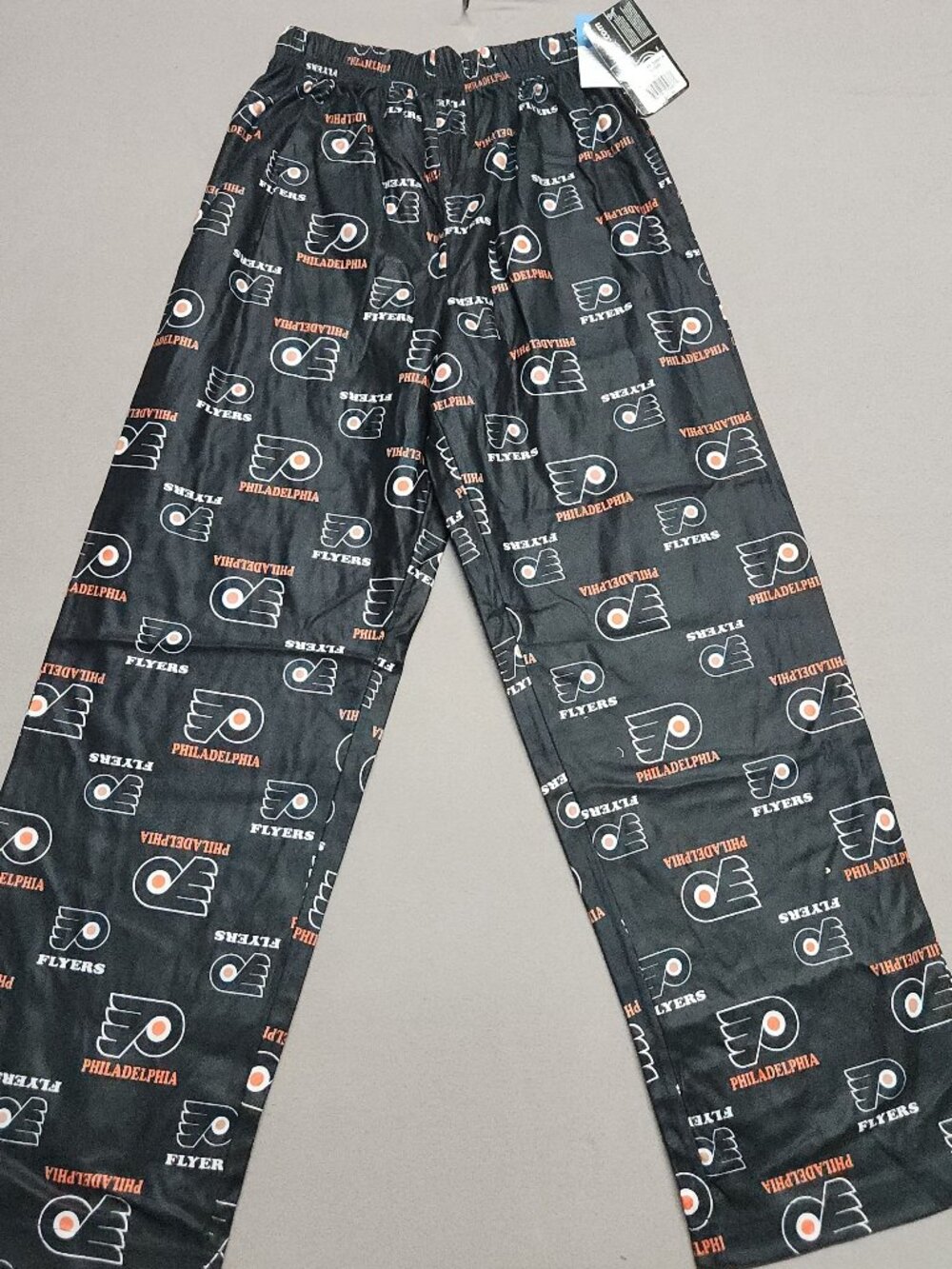 Nhl Philadelphia Flyers Youth Sleep Pants L Flame Resistant Pajamas Lg 135